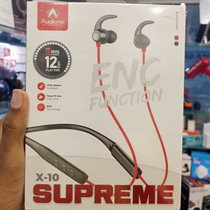 Neckband, Audionic Supreme X10 & Charging Time 1 Hour
